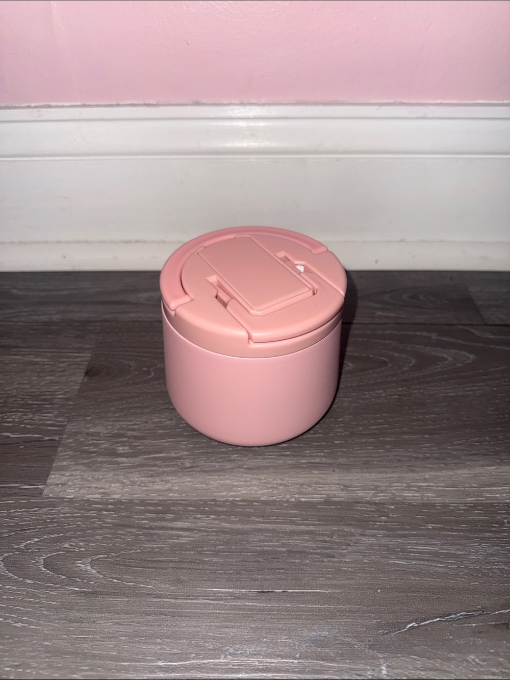 Pink thermos keep your food hot